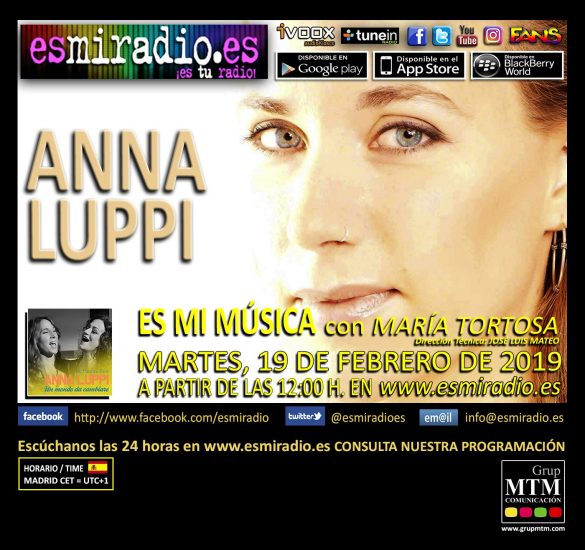 Anna Luppi en esmiradio.es el 19/02/19