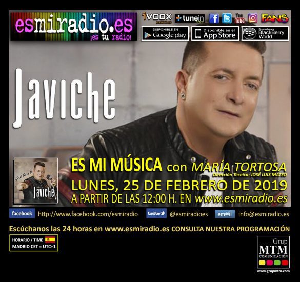 Javiche en esmiradio.es el Lunes, 25 de Febrero de 2019