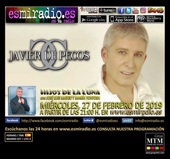 Javier de Pecos en esmiradio.es el Miércoles, 27 de Febrero de 2019