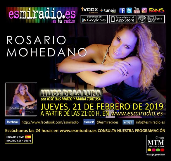 Rosario Mohedano en esmiradio.es el Jueves, 21 de Febrero de 2019