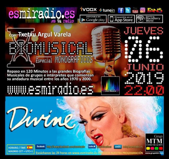 Biomusical Divine el Jueves, 6 de Junio de 2019