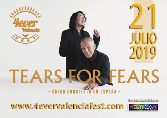 Tears for fears 4ever Valencia Fest 2019