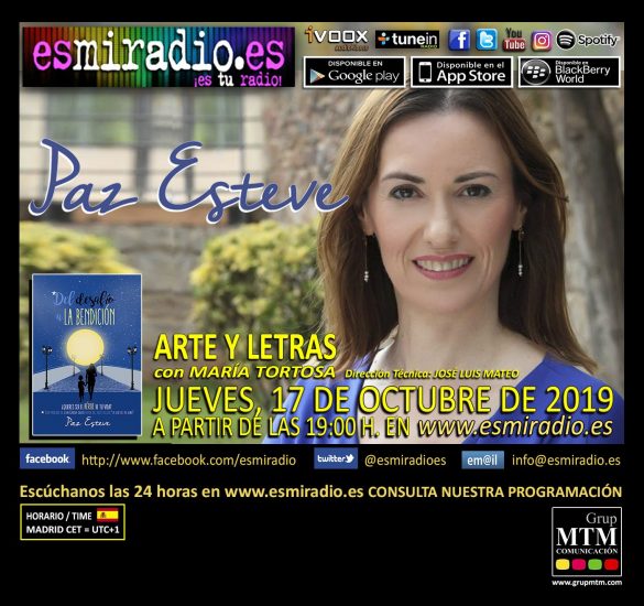 Paz Esteve 17/10/19 esmiradio