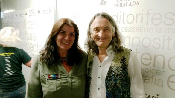 Roger Hodgson y María Tortosa